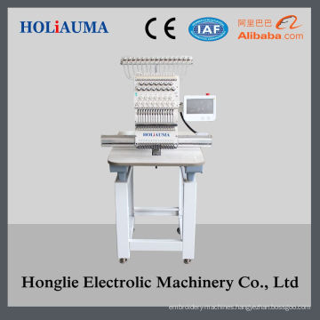 Newest Computerized Embroidery Machine Single Head for Cap/T-Shirt/Flat/3D/ Towel Embroidery